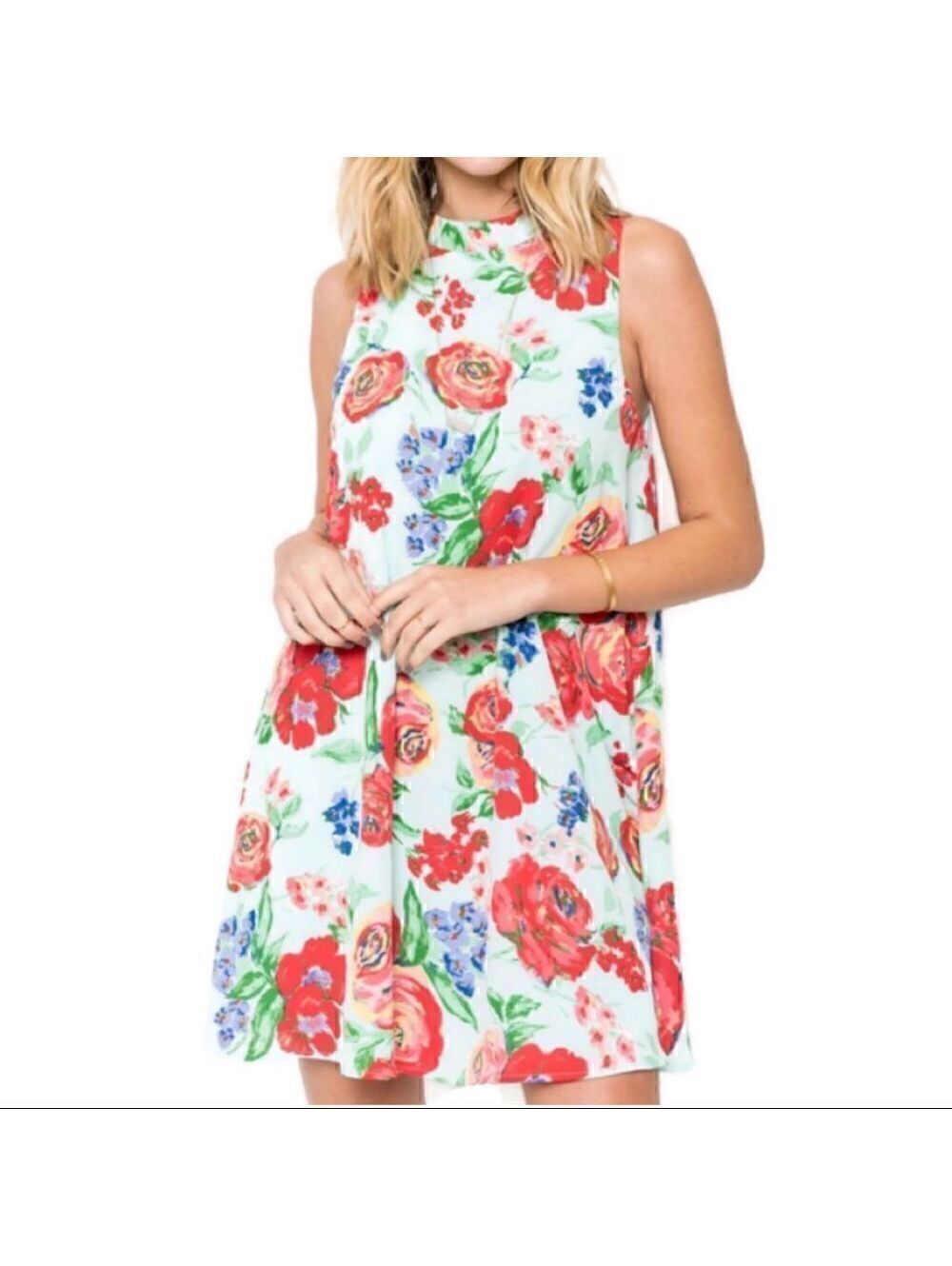 NEW Everly Kira Floral Dress Sz S